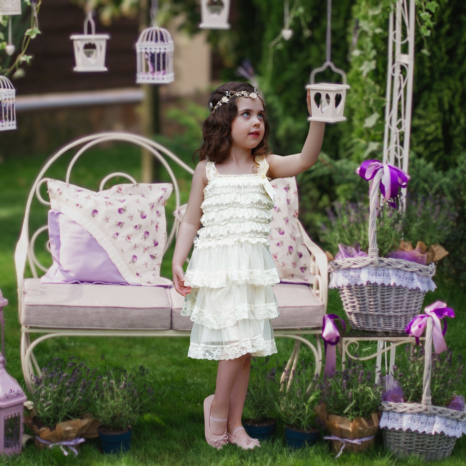 Romona Dress - Ivory