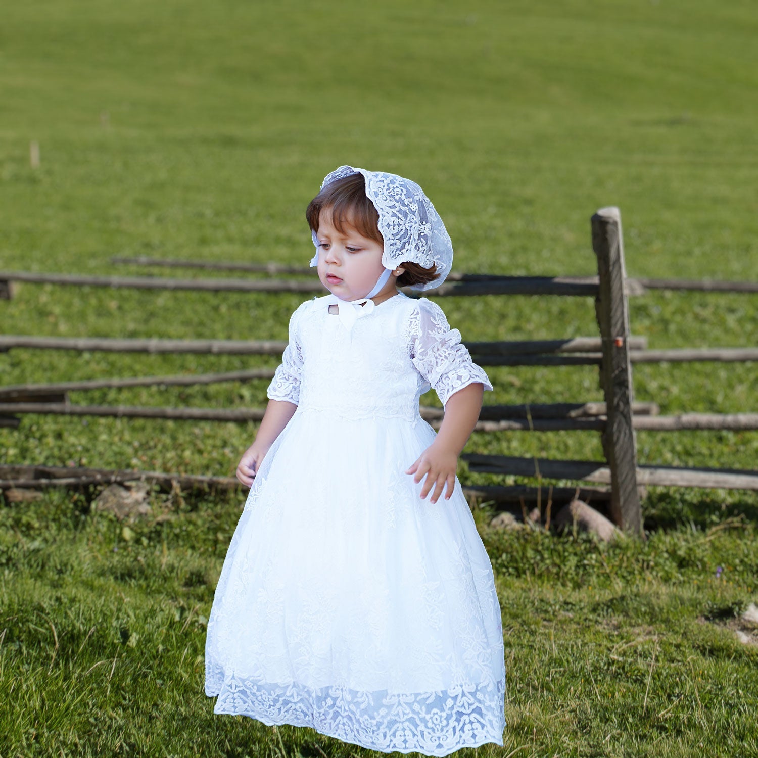 Grace Gown – Pure White