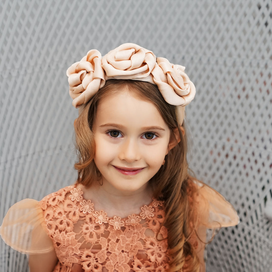 Bridge De La Roses Headband - Ivory