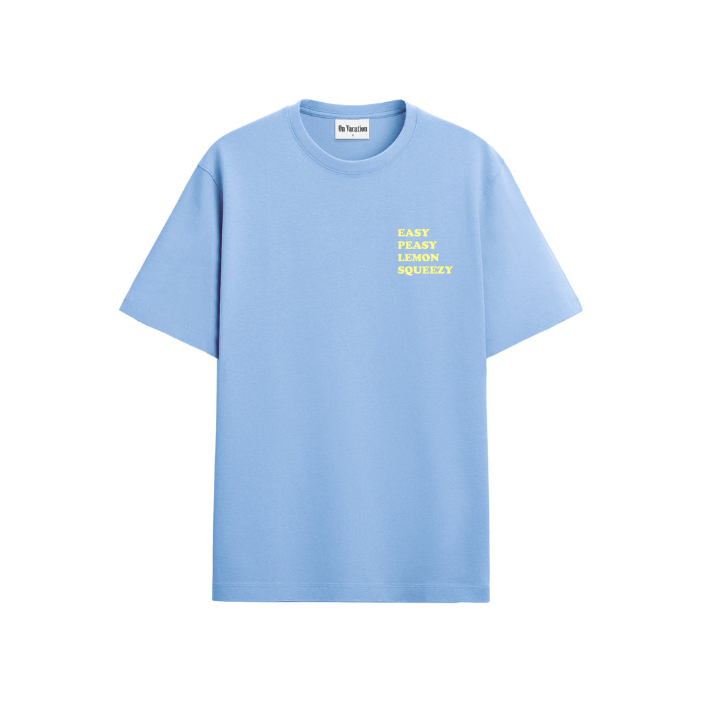 Lemon Squeezy T-Shirt - Light Blue